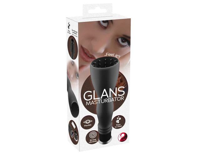 You2Toys - Glans - makkvibrátor (fekete)