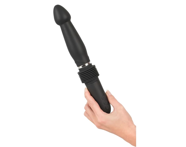 You2Toys - RC Fucking Machine - akkus lökő vibrátor (fekete)