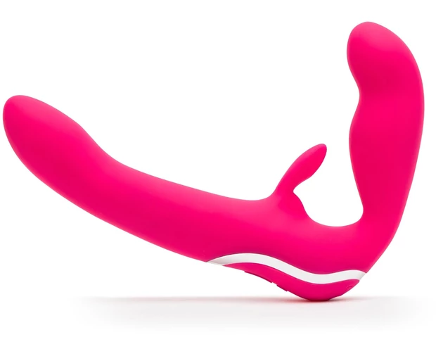 Happyrabbit Strapless - felcsatolható vibrátor (pink)