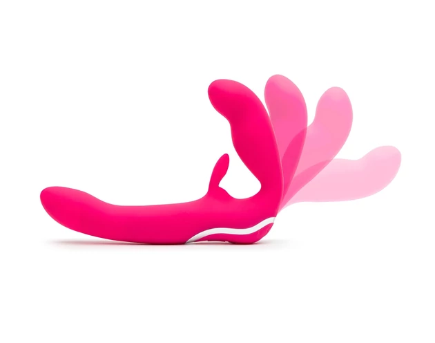 Happyrabbit Strapless - felcsatolható vibrátor (pink)
