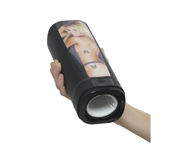 Kiiroo Onyx+ Jessica Drake - interaktív maszturbátor (fekete)