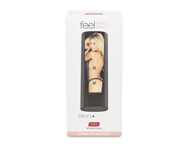 Kiiroo Onyx+ Jessica Drake - interaktív maszturbátor (fekete)