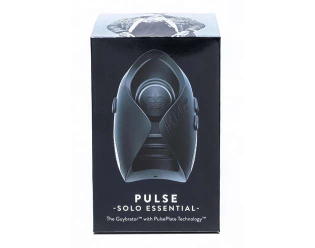 Hot Octopuss Pulse Solo Essential - akkus maszturbátor (fekete)