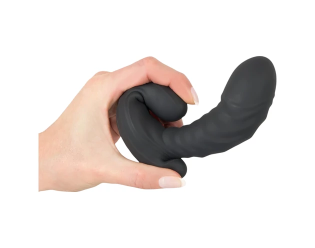 You2Toys - rádiós felfújható vibrátor (fekete)