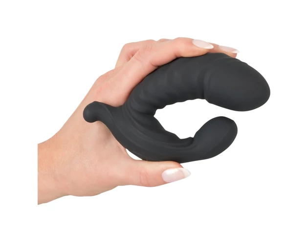 You2Toys - rádiós felfújható vibrátor (fekete)