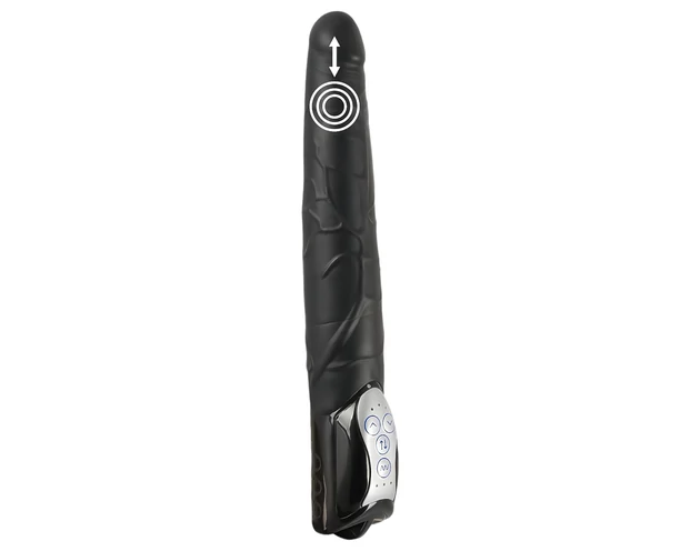 You2Toys - Push - lökő vibrátor (fekete)