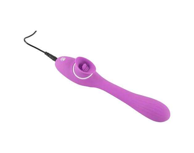You2Toys 2 Function Vibe - akkus 2in1 vibrátor (lila)