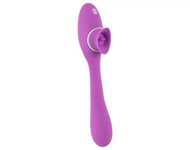 You2Toys 2 Function Vibe - akkus 2in1 vibrátor (lila)