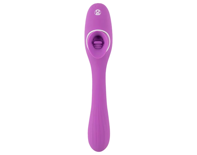 You2Toys 2 Function Vibe - akkus 2in1 vibrátor (lila)