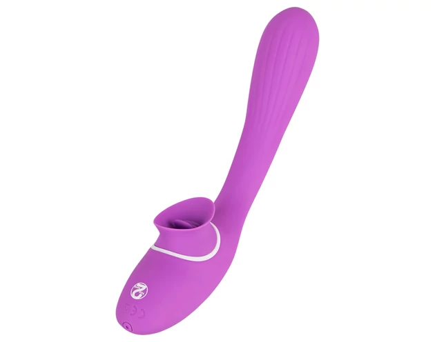 You2Toys 2 Function Vibe - akkus 2in1 vibrátor (lila)