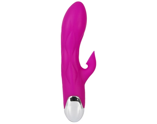 XOUXOU - akkus, csiklószívós G-pont vibrátor (pink)