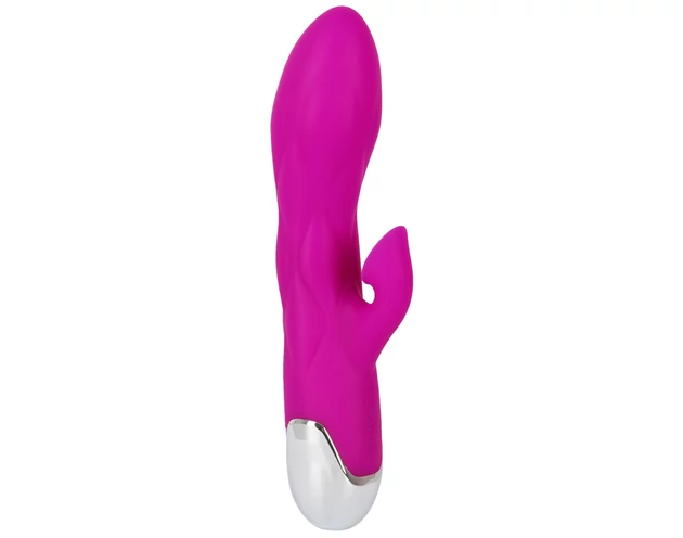XOUXOU - akkus, csiklószívós G-pont vibrátor (pink)
