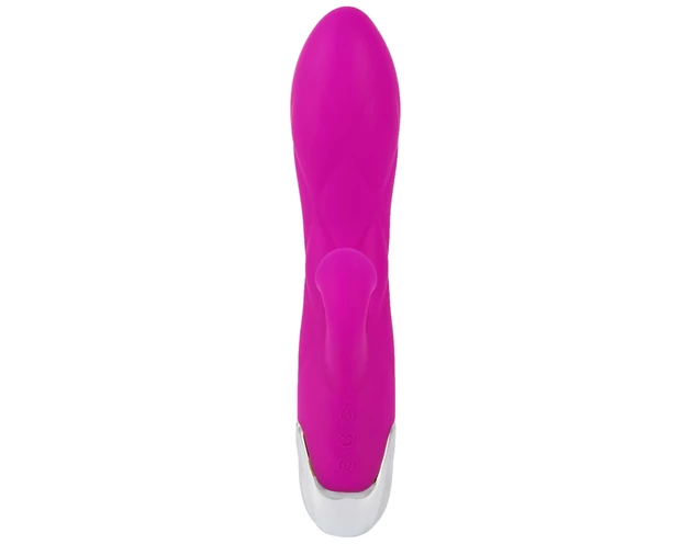 XOUXOU - akkus, csiklószívós G-pont vibrátor (pink)