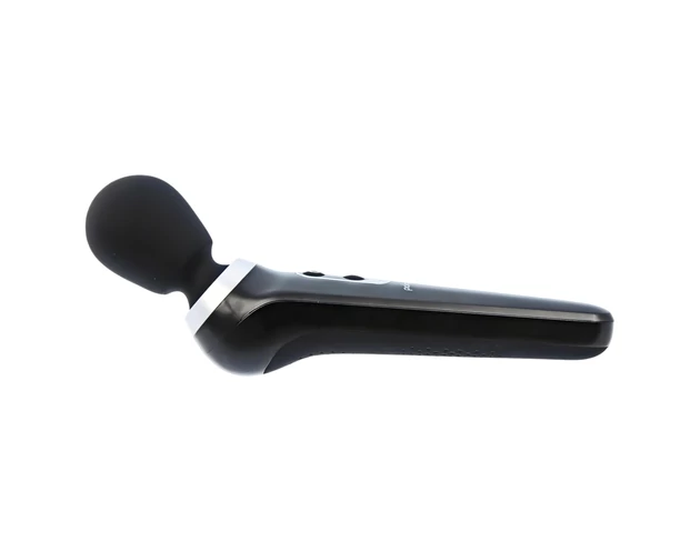 PalmPower Extreme Wand - akkus masszírozó vibrátor (fekete)
