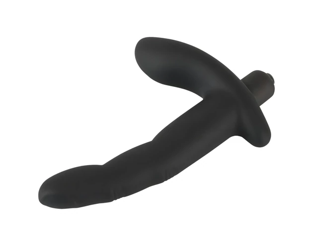 Rebel Naughty Finger - prosztata vibrátor (fekete)