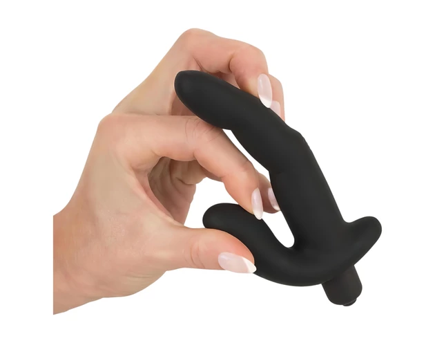 Rebel Naughty Finger - prosztata vibrátor (fekete)