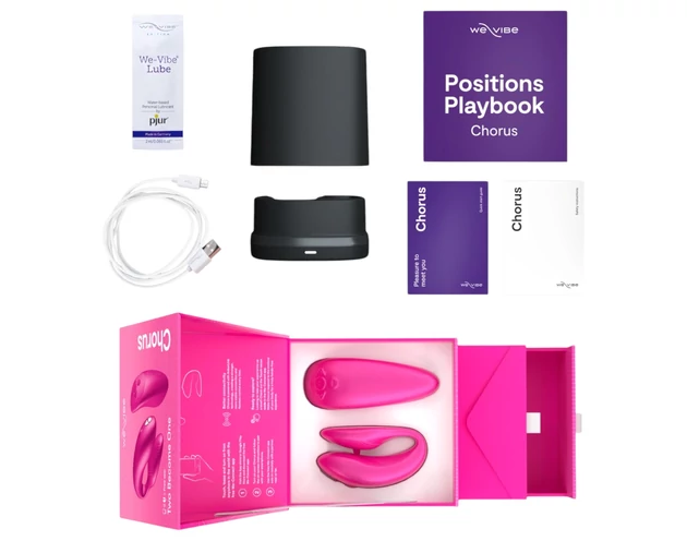 We-Vibe Chorus - akkus, okos párvibrátor (pink)