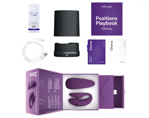 We-Vibe Chorus - akkus, okos párvibrátor (lila)