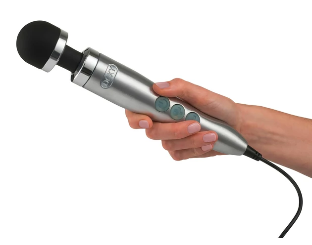 Doxy Die Cast 3 Wand - hálózati masszírozó vibrátor (ezüst)