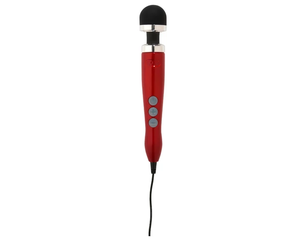 Doxy Die Cast 3 Wand - hálózati masszírozó vibrátor (piros)