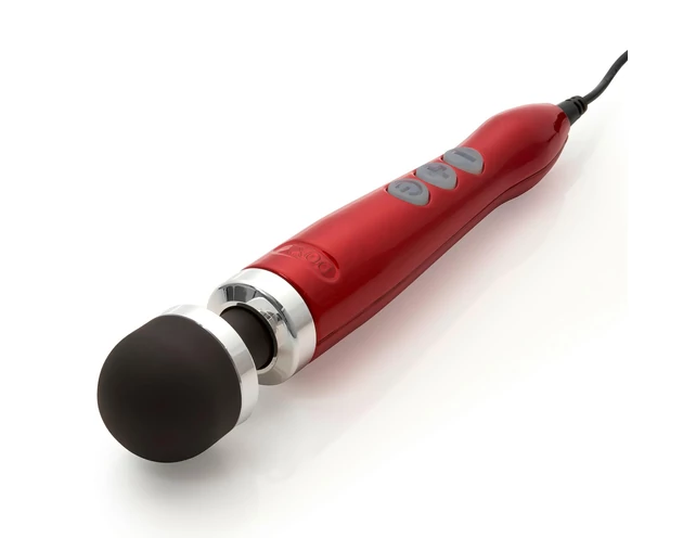 Doxy Die Cast 3 Wand - hálózati masszírozó vibrátor (piros)