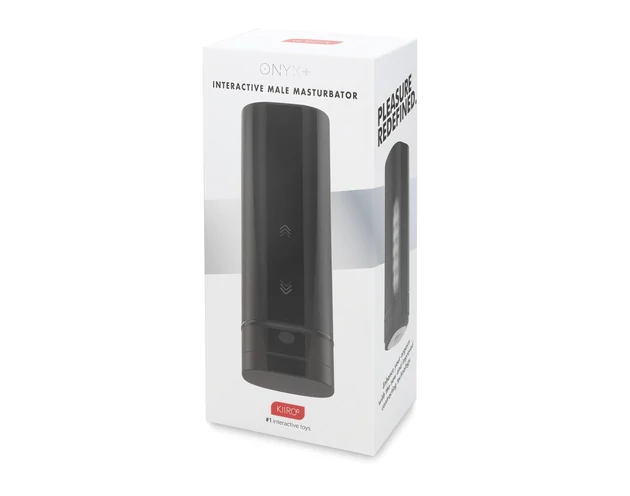Kiiroo Onyx+ - interaktív maszturbátor (fekete)