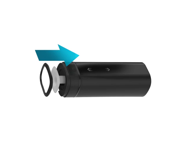 Kiiroo Onyx+ - interaktív maszturbátor (fekete)