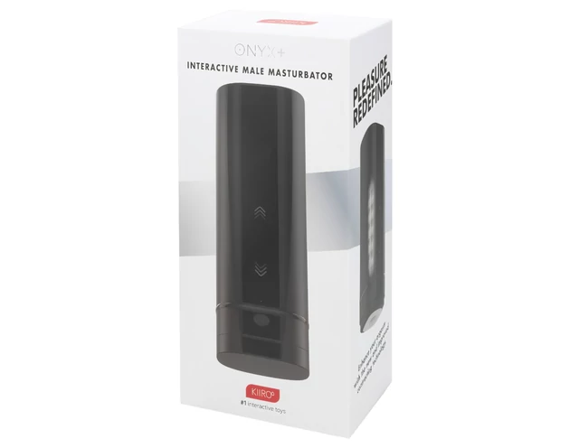 Kiiroo Onyx+ - interaktív maszturbátor (fekete)