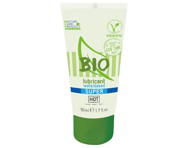 HOT Bio Super - vegán vízbázisú síkosító (50ml)