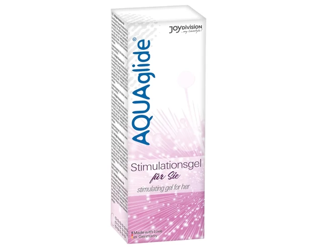 AQUAglide Stimulation - intim gél nőknek (25ml)