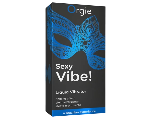 Orgie Sexy Vibe Liquid - unisex folyékony vibrátor (15ml)