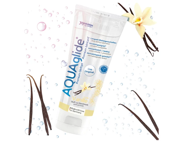 AQUAglide vízbázisú síkosító - vanília (100ml)