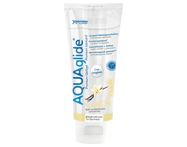 AQUAglide vízbázisú síkosító - vanília (100ml)