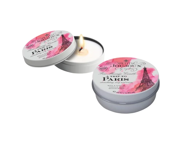 Petits Joujoux - masszázsgyertya - vanília-szantálfa (43ml)
