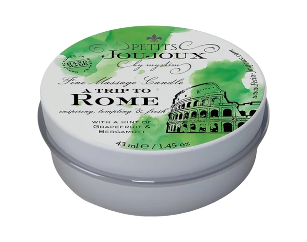Petits Joujoux Rome - masszázsgyertya - grapefruit-bergamot (43ml)