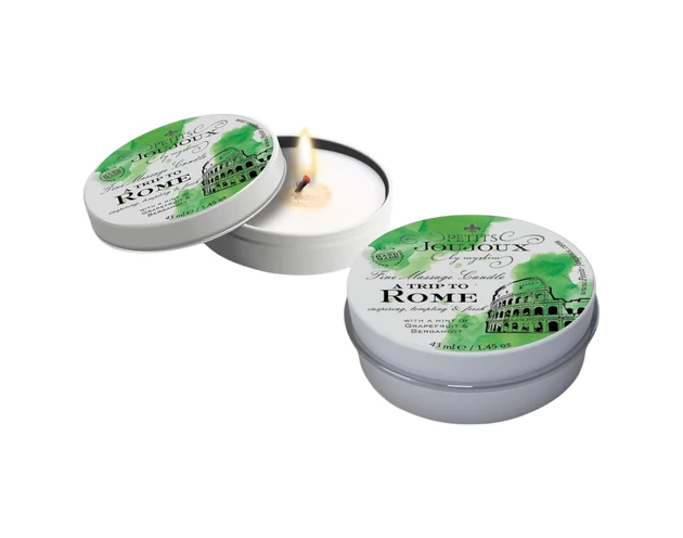Petits Joujoux Rome - masszázsgyertya - grapefruit-bergamot (43ml)