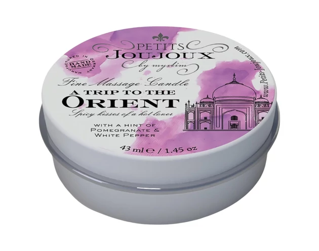 Petits Joujoux Orient - masszázsgyertya 43ml - gránátalmás-fehérbors
