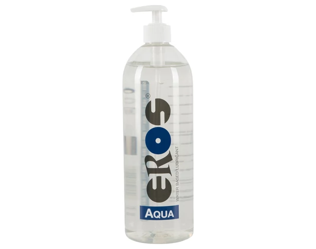 EROS Aqua - flakonos vízbázisú síkosító (1000ml)