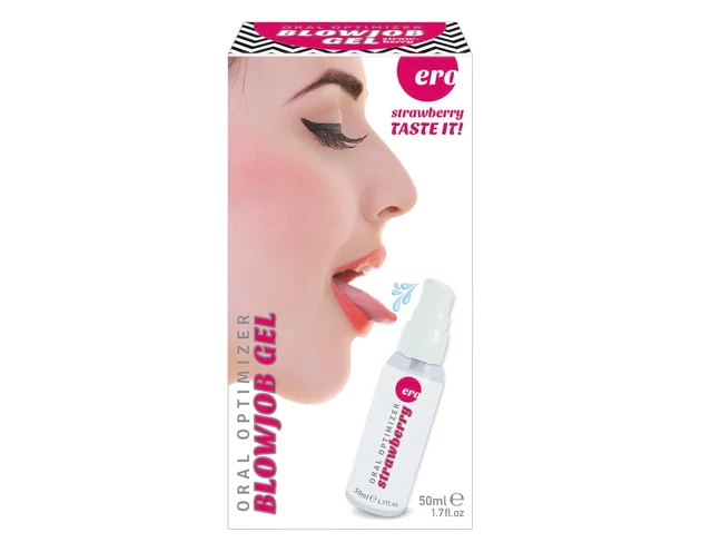 Blowjob Gel - orál síkosító gél - eper (50ml)