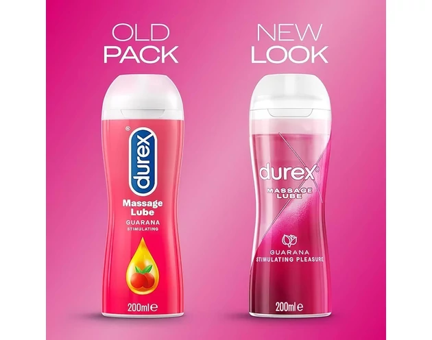 Durex Play 2in1 masszázsolaj - Guarana (200ml)