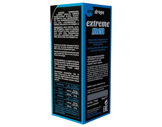 HOT Spanish fly Extreme - vágyfokozó csepp férfiaknak (30ml)