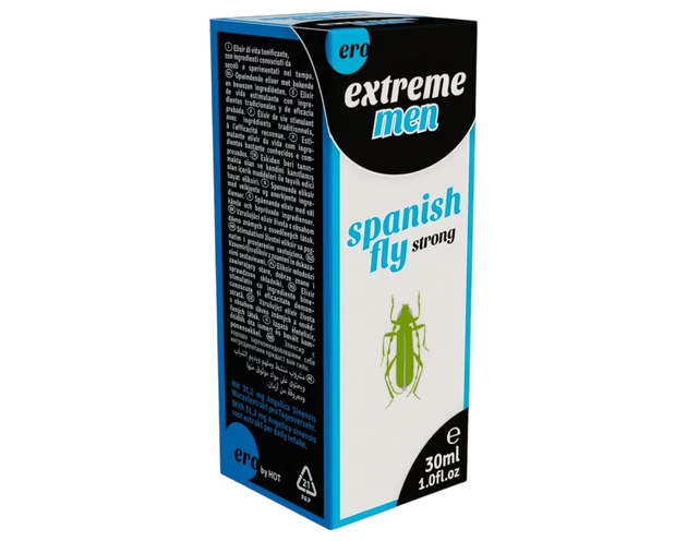 HOT Spanish fly Extreme - vágyfokozó csepp férfiaknak (30ml)