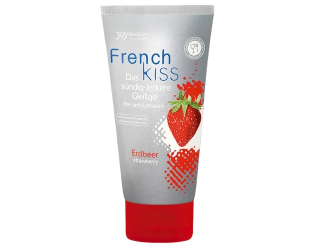 JoyDivision French Kiss síkosító - eper (75ml)