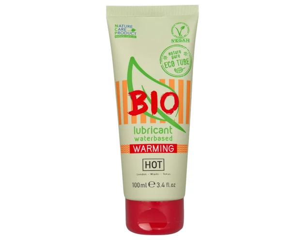 HOT BIO Warming - melegítő hatású vegán síkosító (100ml)
