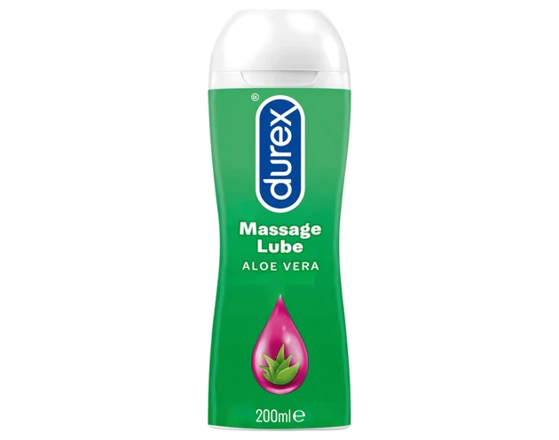 Durex Play 2in1 masszázsolaj - Aloe Vera (200ml)