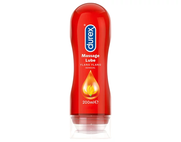 Durex Play 2in1 masszázsolaj - Ylang Ylang (200ml)