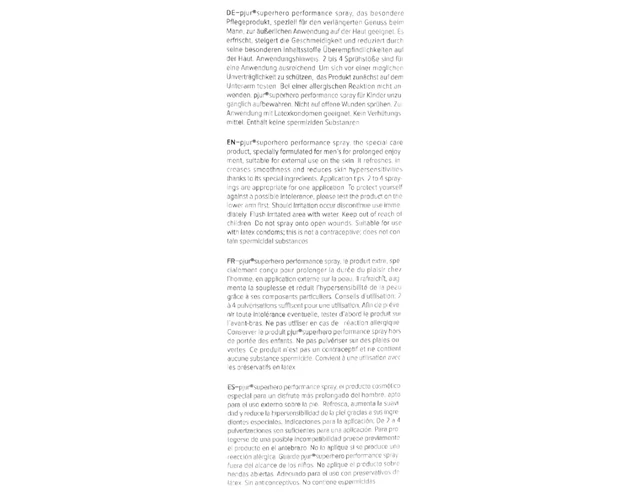 Pjur Szuperhős orgazmus stop (20ml)