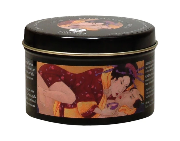 Shunga testgyertya - vágyfokozó - rózsa (170ml)
