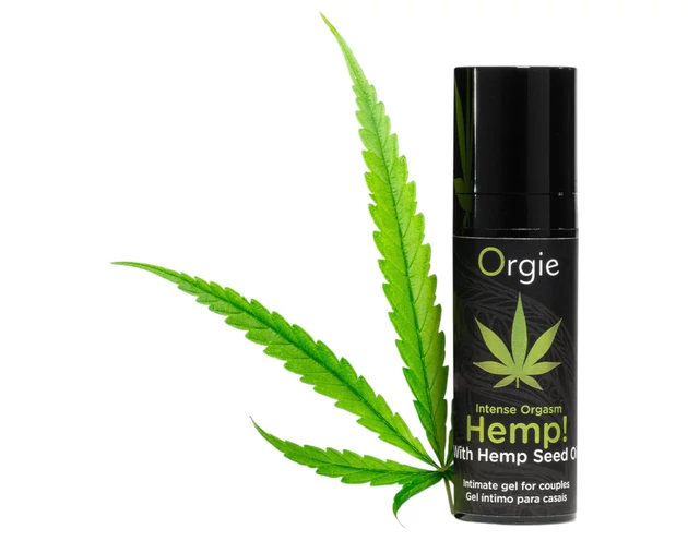 Orgie Hemp - stimuláló intim gél nőknek és férfiaknak (15ml)