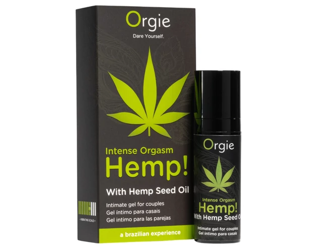 Orgie Hemp - stimuláló intim gél nőknek és férfiaknak (15ml)